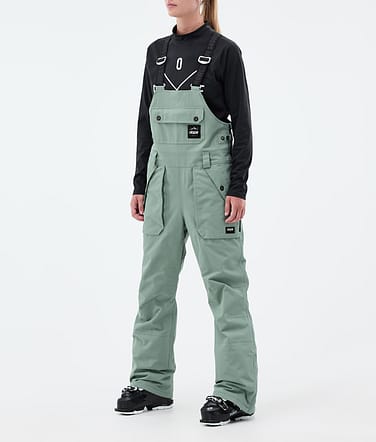 Dope Notorious B.I.B W Ski Pants Women Faded Green