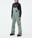 Dope Notorious B.I.B W Pantaloni Sci Donna Faded Green