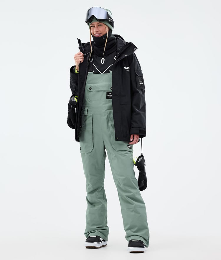 Dope Notorious B.I.B W Pantaloni Snowboard Donna Faded Green, Immagine 2 di 7