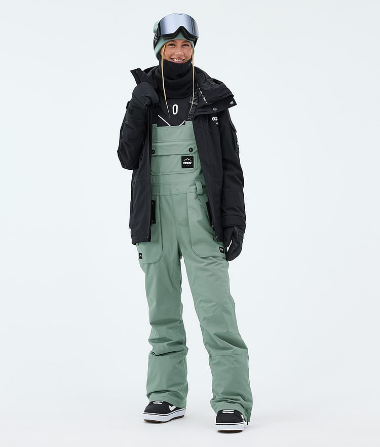 Dope Notorious B.I.B W Snowboard Broek Dames Faded Green, Image 2 of 7
