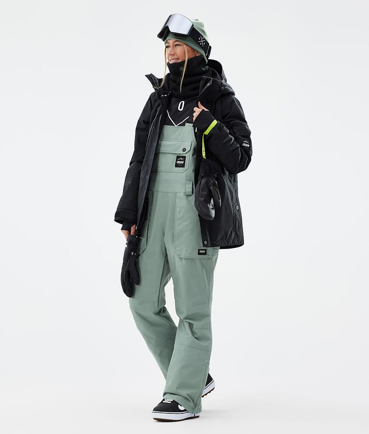 Dope Notorious B.I.B W Pantaloni Snowboard Donna Faded Green