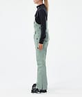 Dope Notorious B.I.B W Pantalon de Ski Femme Faded Green, Image 3 sur 7