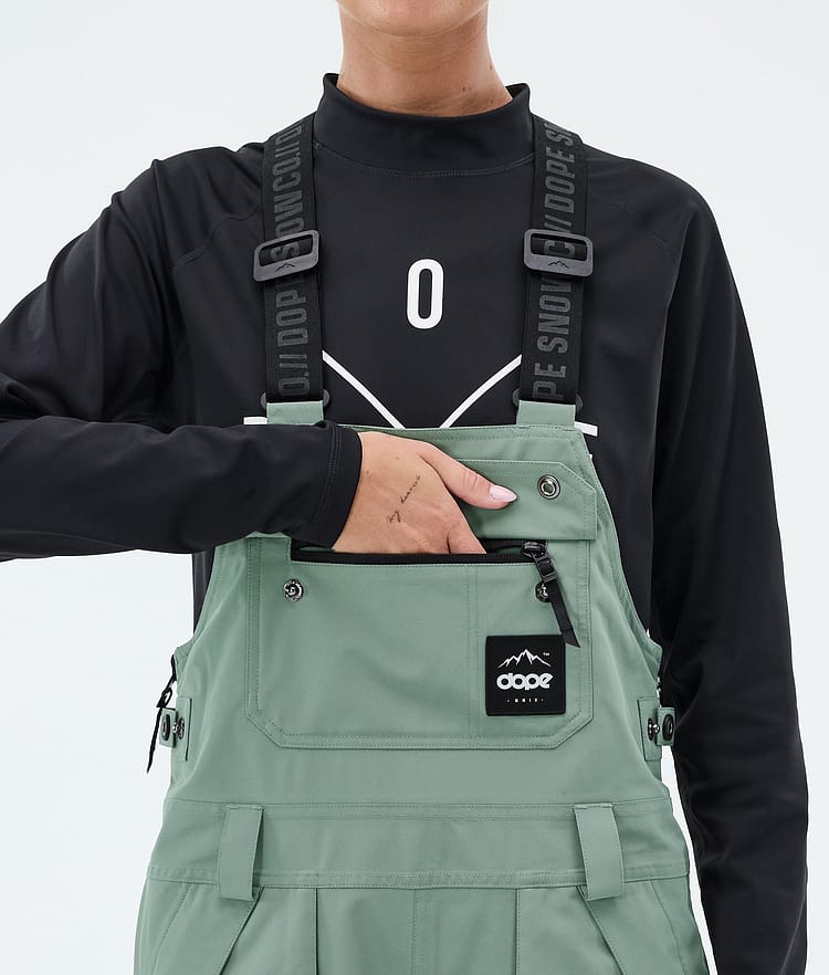 Dope Notorious B.I.B W Snowboard Broek Dames Faded Green, Image 6 of 7