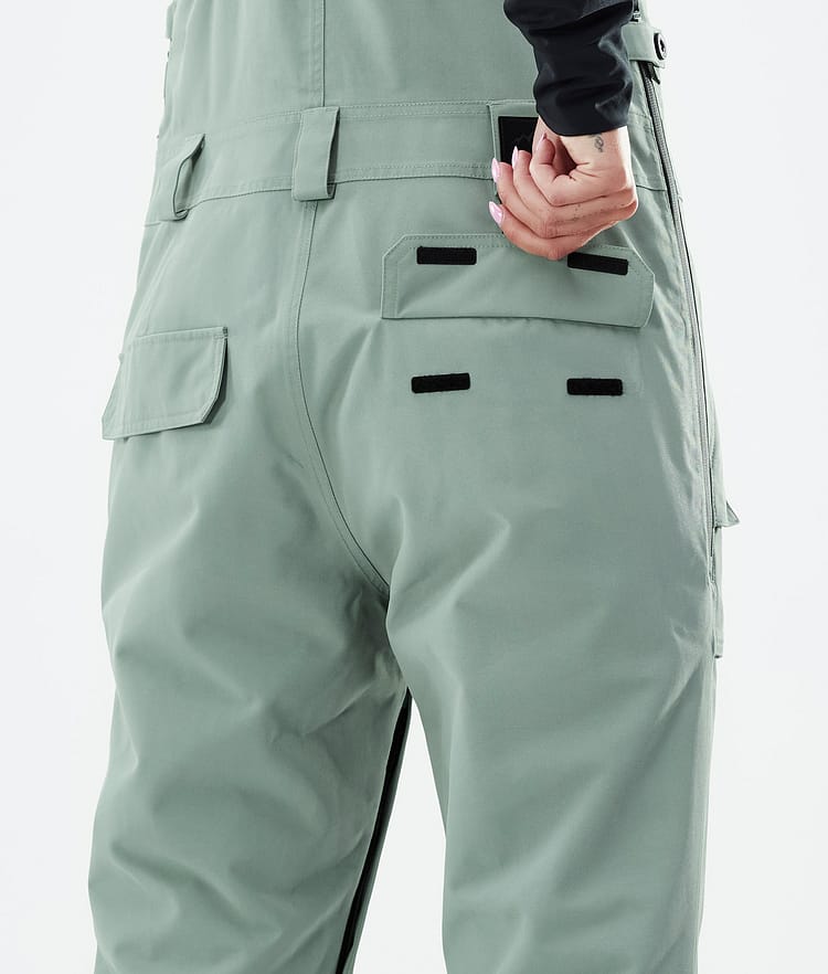 Dope Notorious B.I.B W Pantalon de Ski Femme Faded Green, Image 7 sur 7