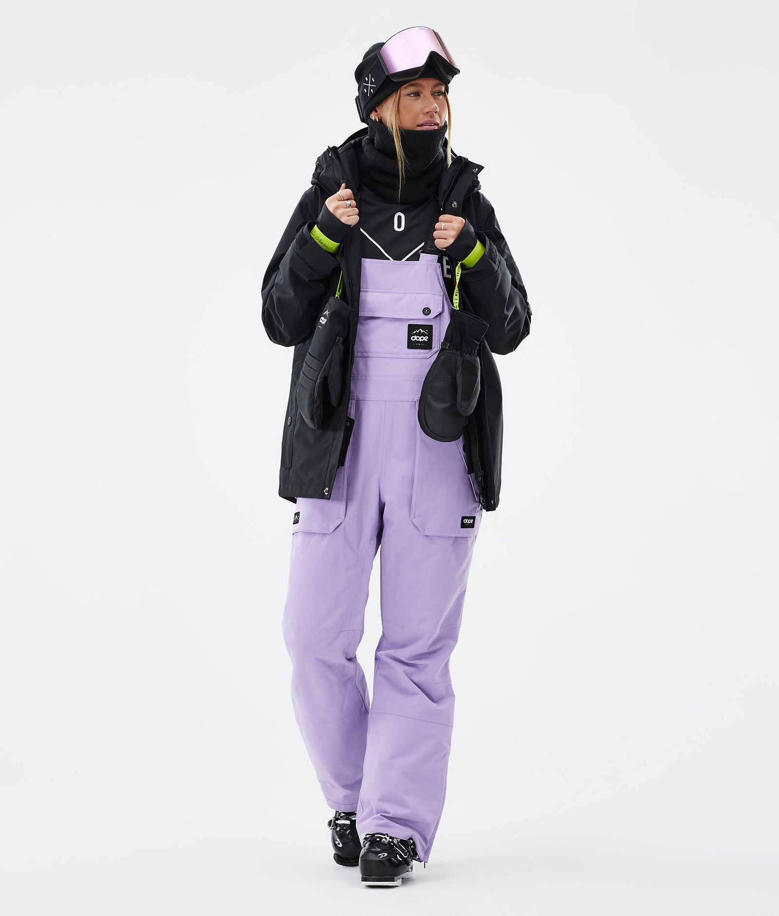 Dope Notorious B.I.B W Ski Pants Women Faded Violet, Image 2 of 7
