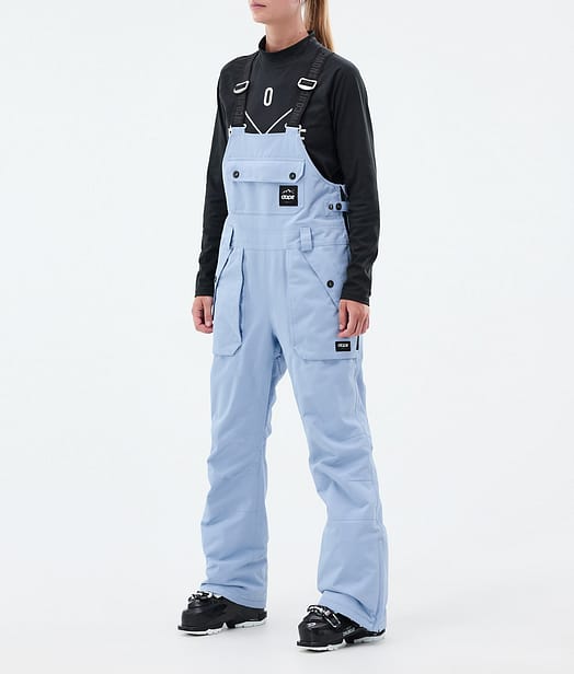 Dope Notorious B.I.B W Pantaloni Sci Donna Light Blue