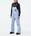 Dope Notorious B.I.B W Pantaloni Sci Donna Light Blue