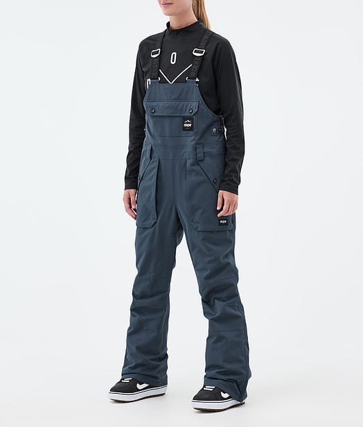 Dope Notorious B.I.B W Snowboard Pants Women Metal Blue