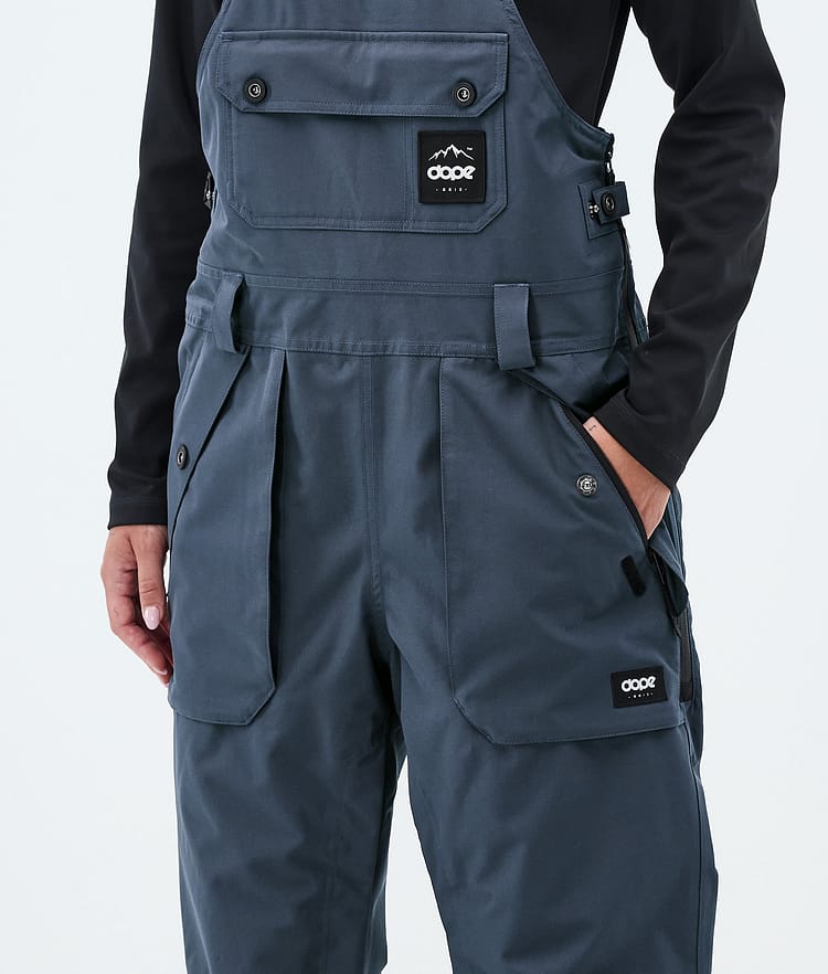 Dope Notorious B.I.B W Pantaloni Sci Donna Metal Blue, Image 5 of 7