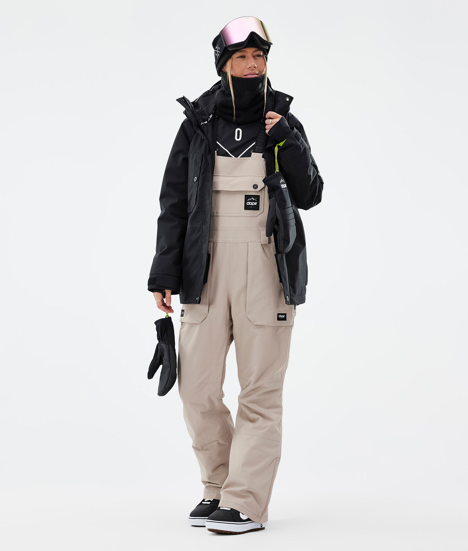 Dope Notorious B.I.B W Pantaloni Snowboard Donna Sand Renewed, Immagine 2 di 7