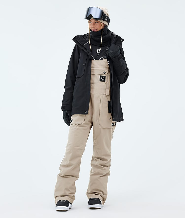 Dope Notorious B.I.B W Snowboard Broek Dames Sand, Image 2 of 7