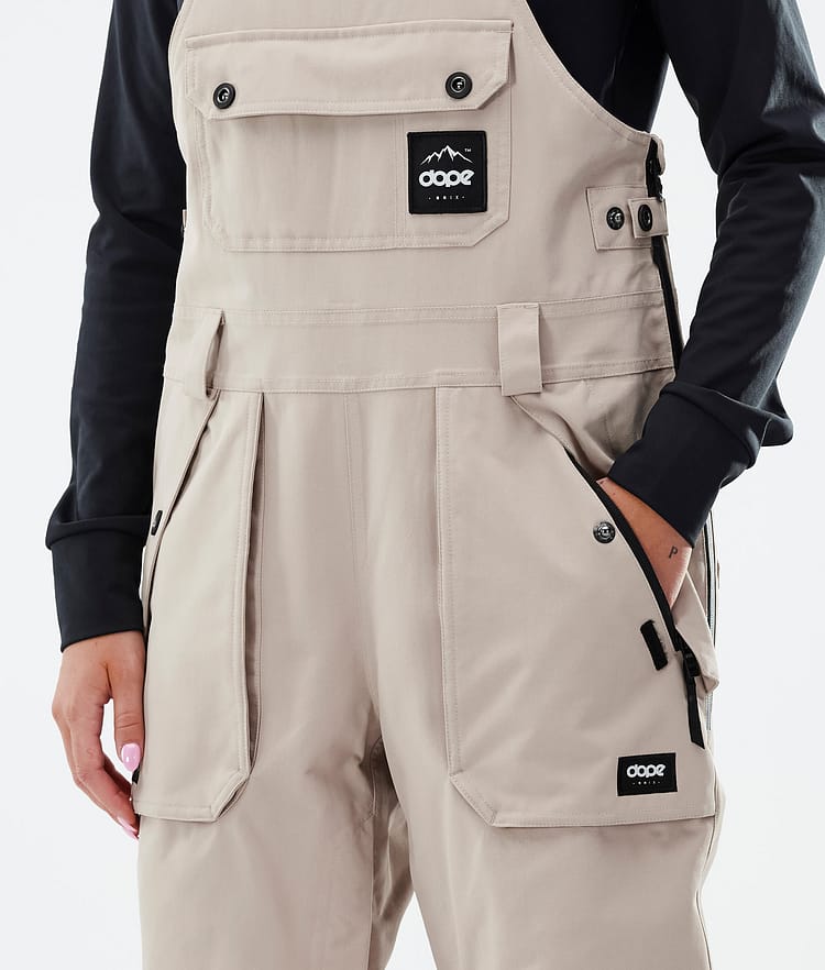 Dope Notorious B.I.B W Pantalon de Ski Femme Sand, Image 5 sur 7