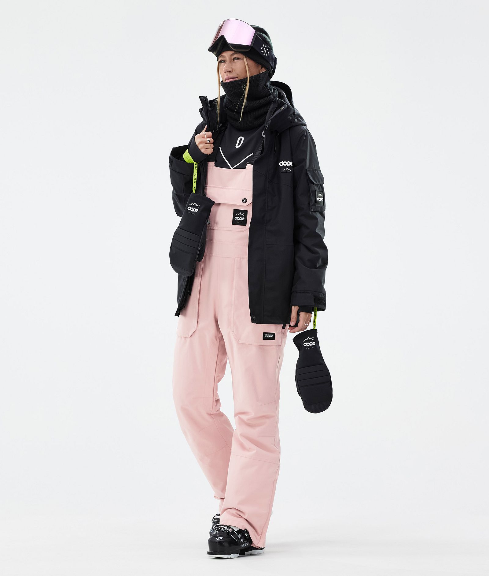 Dope Notorious B.I.B W Pantalon de Ski Femme Soft Pink, Image 2 sur 7