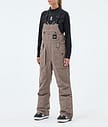 Dope Notorious B.I.B W Snowboard Broek Dames Walnut