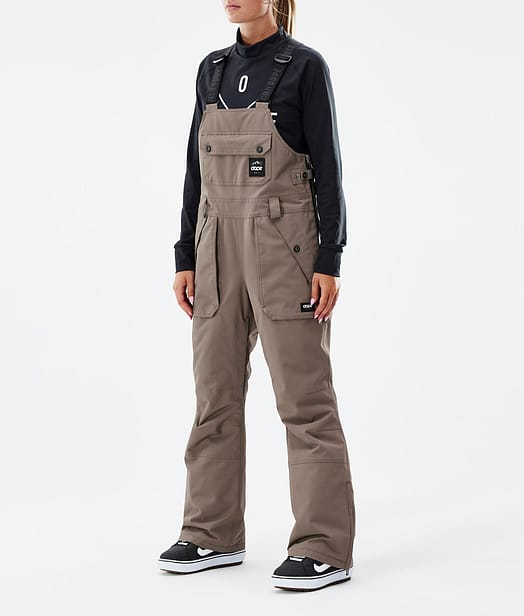 Dope Notorious B.I.B W Pantalon de Snowboard Femme Walnut