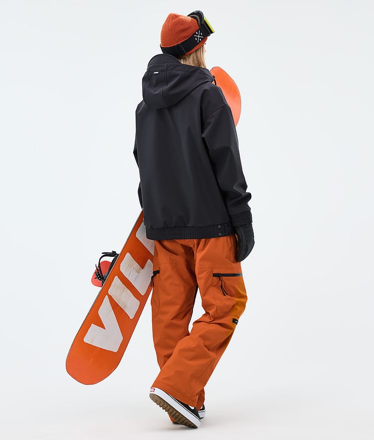 Dope Cyclone W Snowboard Outfit Women Black/Burned Orange, Image 2 of 2