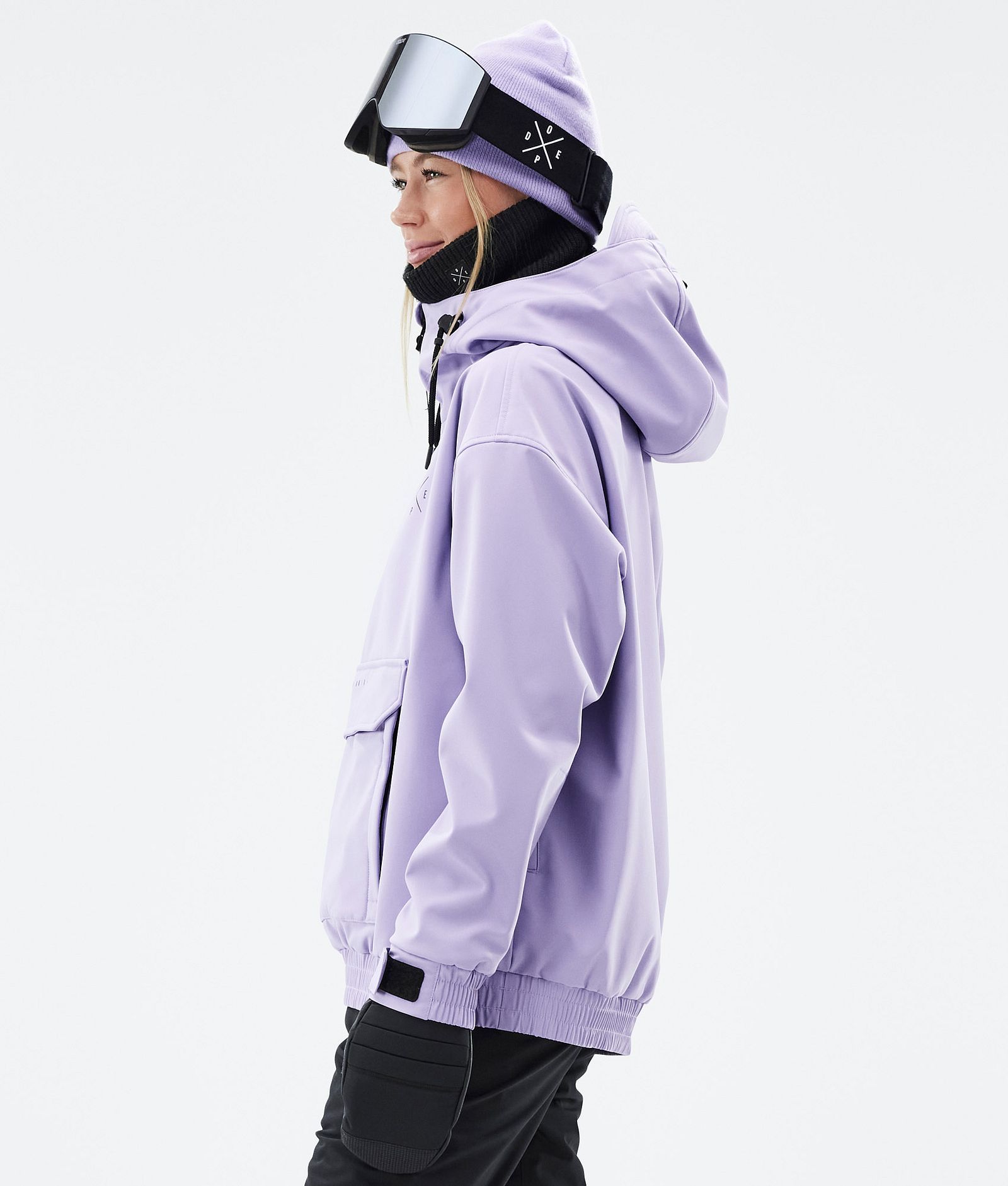 Dope Cyclone W Giacca Snowboard Donna Faded Violet, Immagine 5 di 8