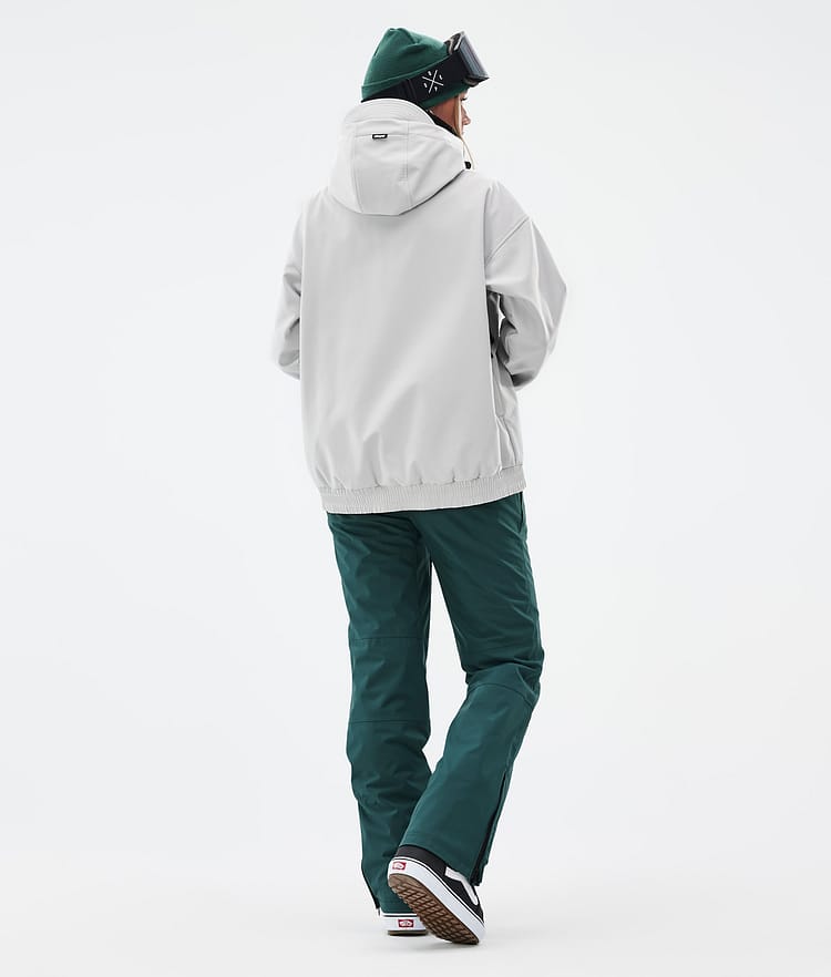 Dope Cyclone W Snowboard jas Dames Light Grey, Afbeelding 4 van 8