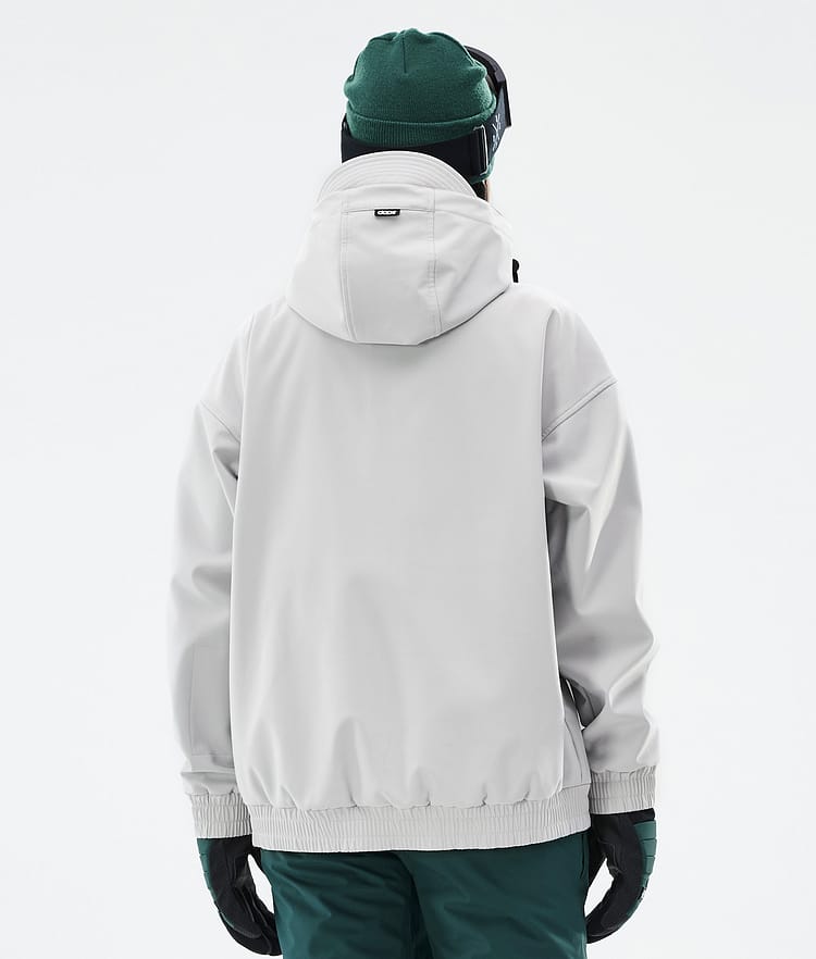 Dope Cyclone W Ski jas Dames Light Grey, Afbeelding 6 van 8