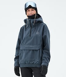 Dope Cyclone W Chaqueta Esquí Mujer Metal Blue