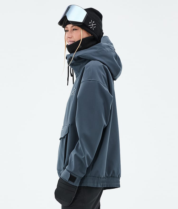 Dope Cyclone W Snowboard Jacket Women Metal Blue, Image 6 of 9
