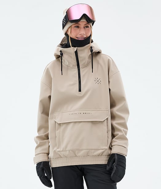 Dope Cyclone W Snowboard Jacket Women Sand