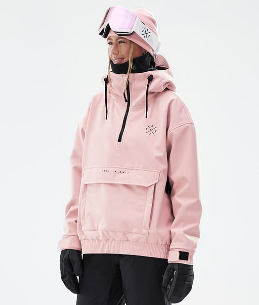 Dope Cyclone W Snowboardjakke Dame Soft Pink