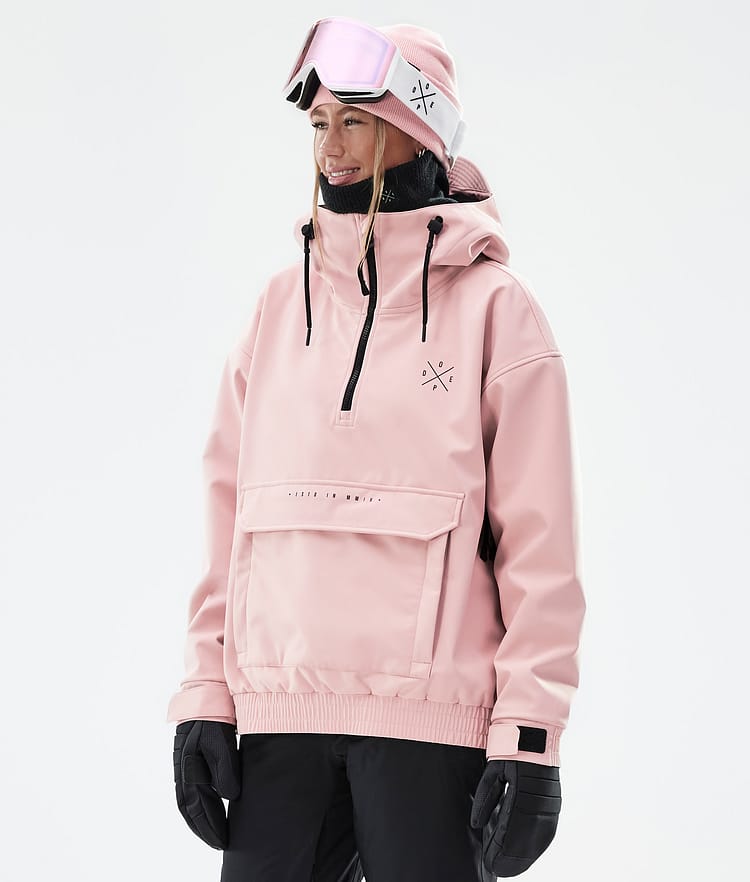 Dope Cyclone W Veste de Ski Femme Soft Pink