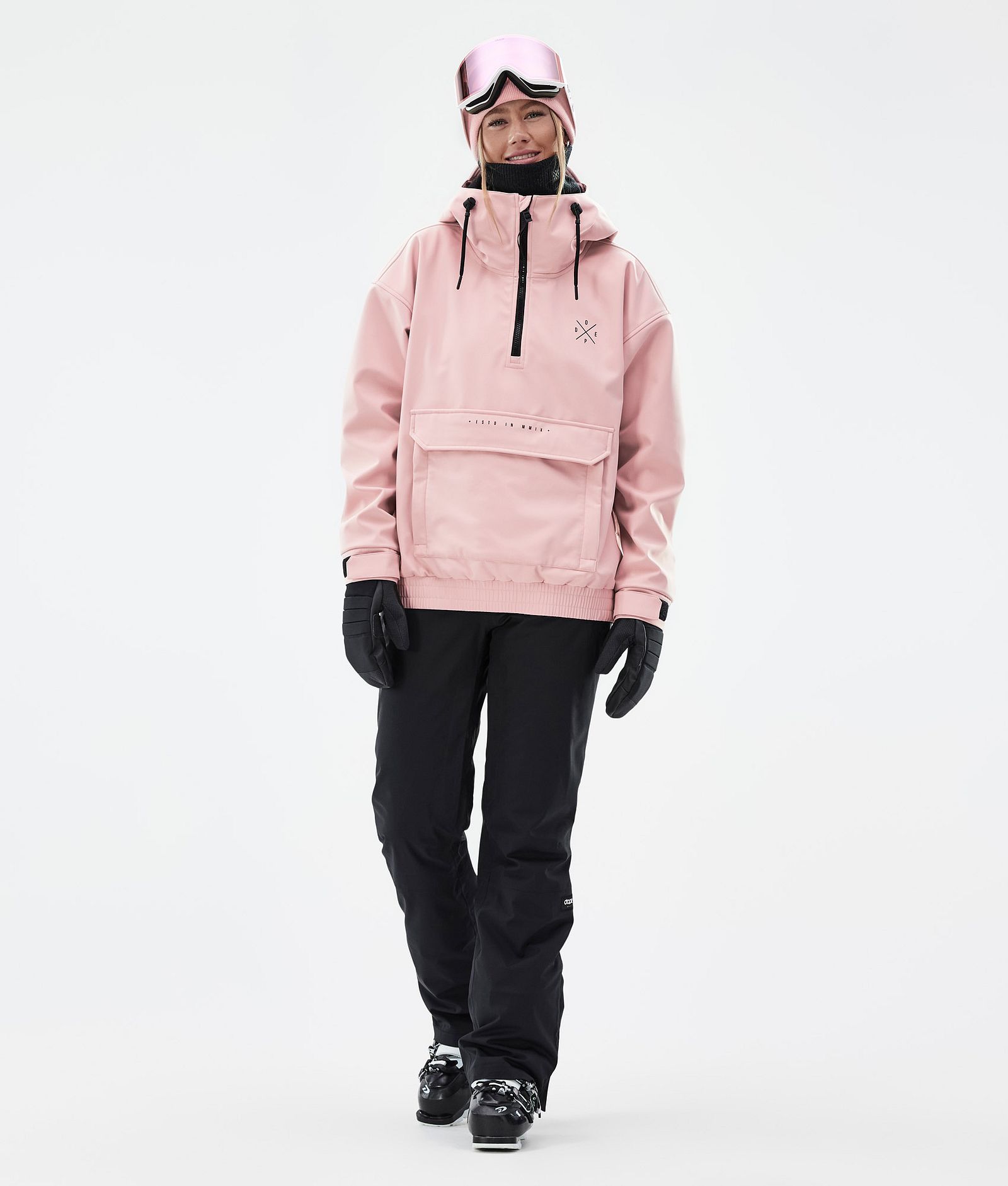 Dope Cyclone W Veste de Ski Femme Soft Pink, Image 2 sur 8