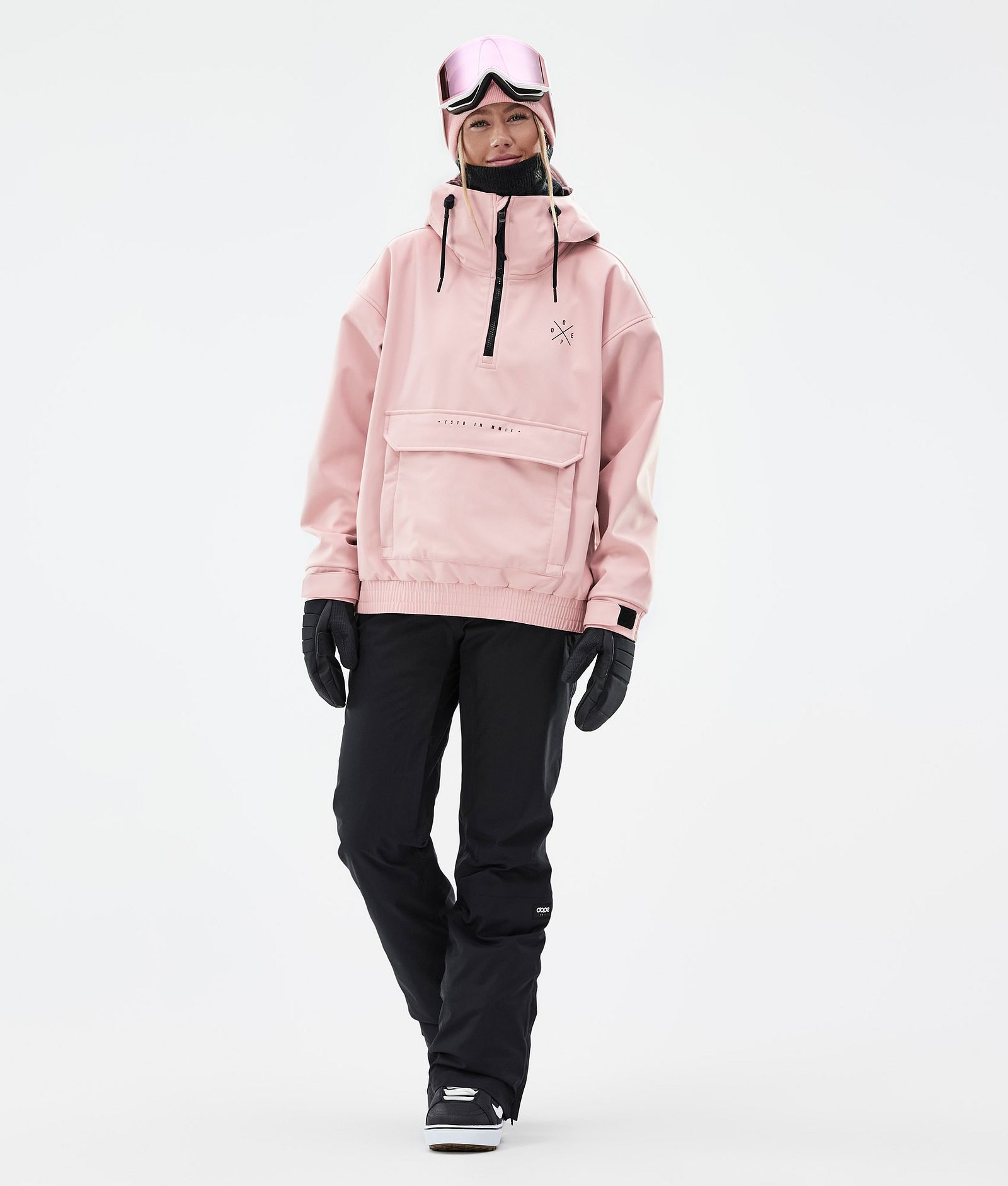 Dope Cyclone W Snowboard jas Dames Soft Pink, Afbeelding 2 van 8