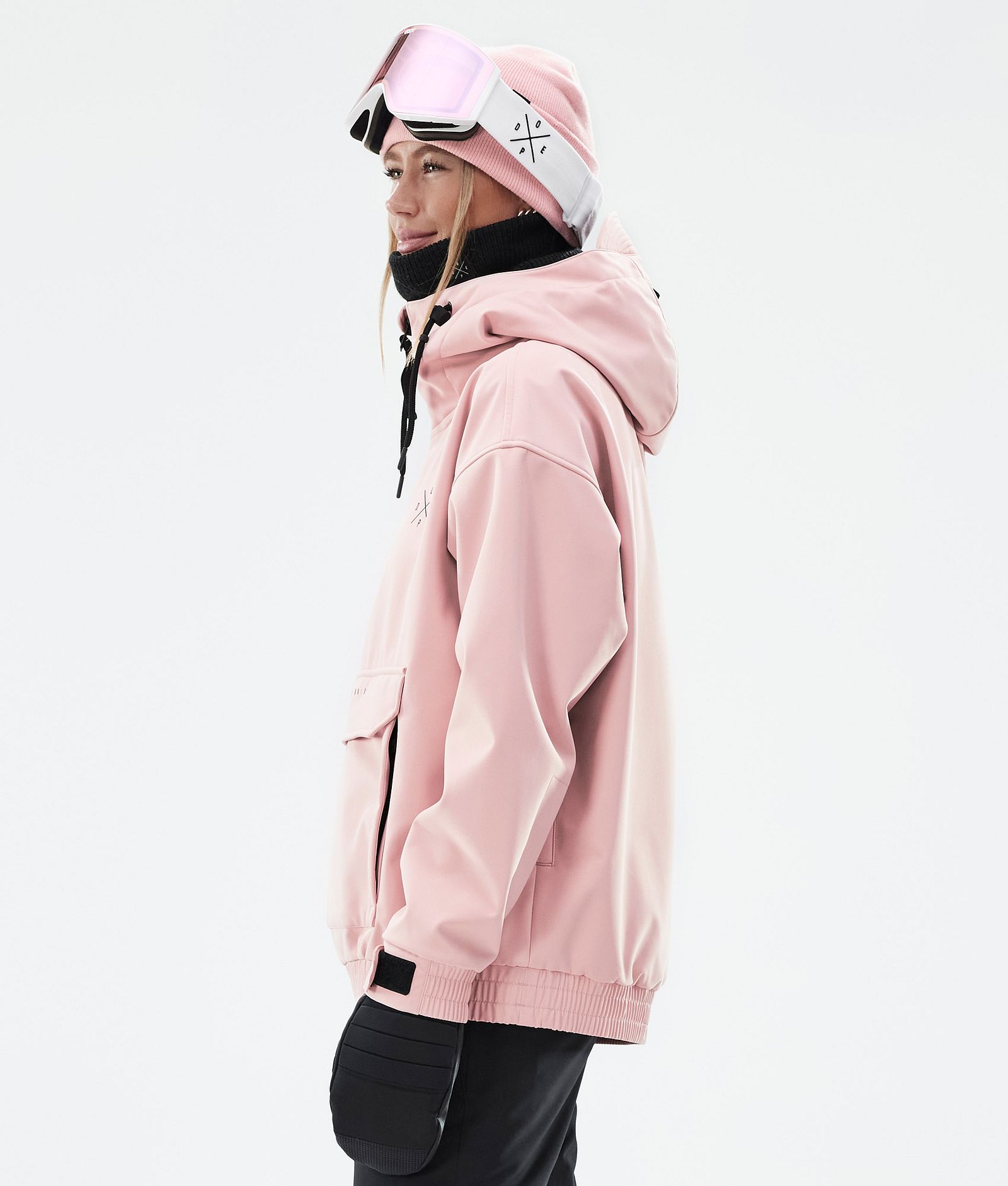 Dope Cyclone W Veste de Ski Femme Soft Pink, Image 5 sur 8