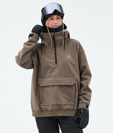 Dope Cyclone W Snowboard Jacket Walnut