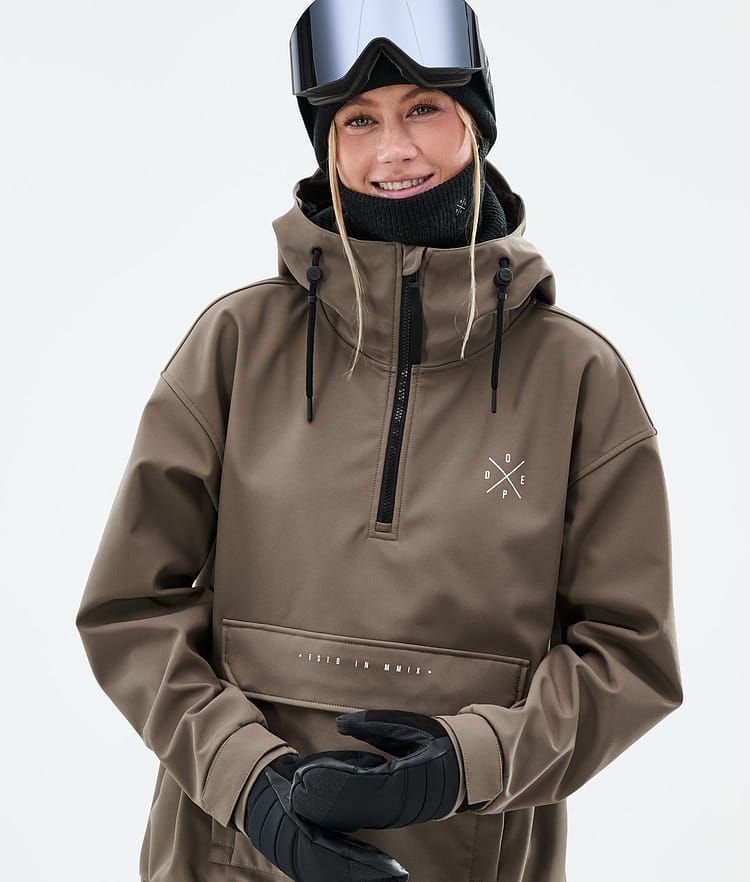 Dope Cyclone W Snowboard jas Dames Walnut, Afbeelding 2 van 9