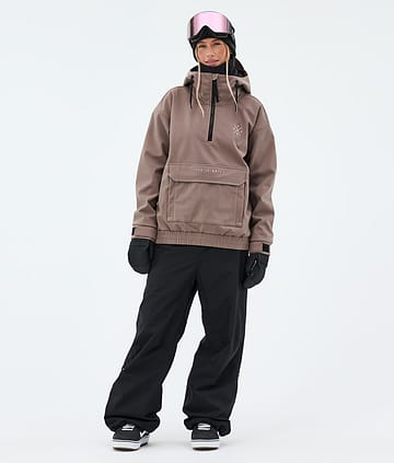 Dope Cyclone W Snowboard Outfit Walnut/Black
