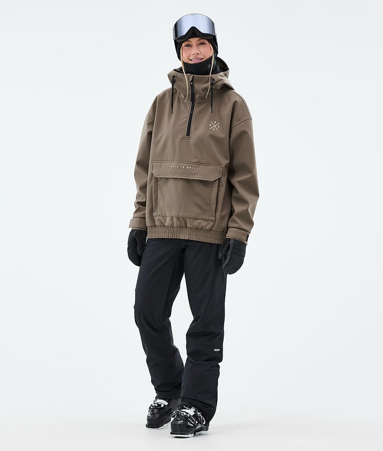 Dope Cyclone W Ski jas Dames Walnut, Afbeelding 3 van 9