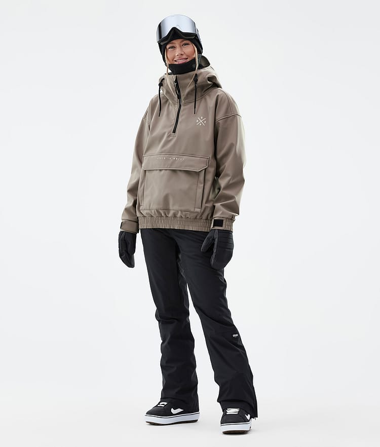 Dope Cyclone W Snowboard Jacket Women Walnut