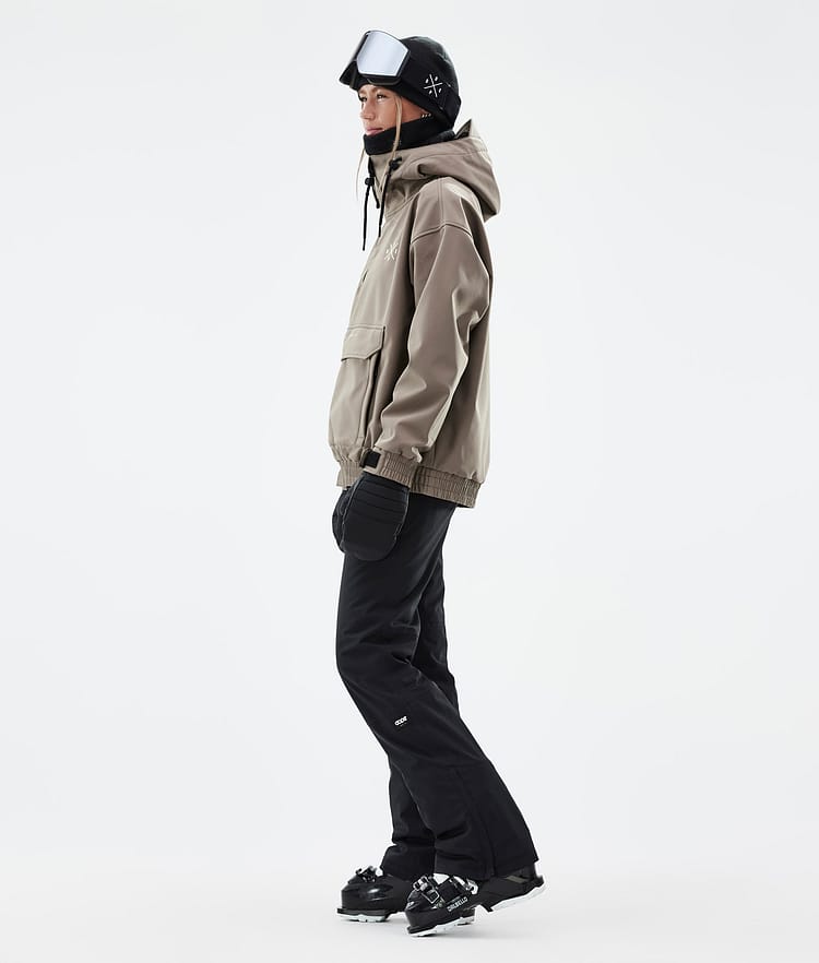 Dope Cyclone W Ski Jacket Women Walnut