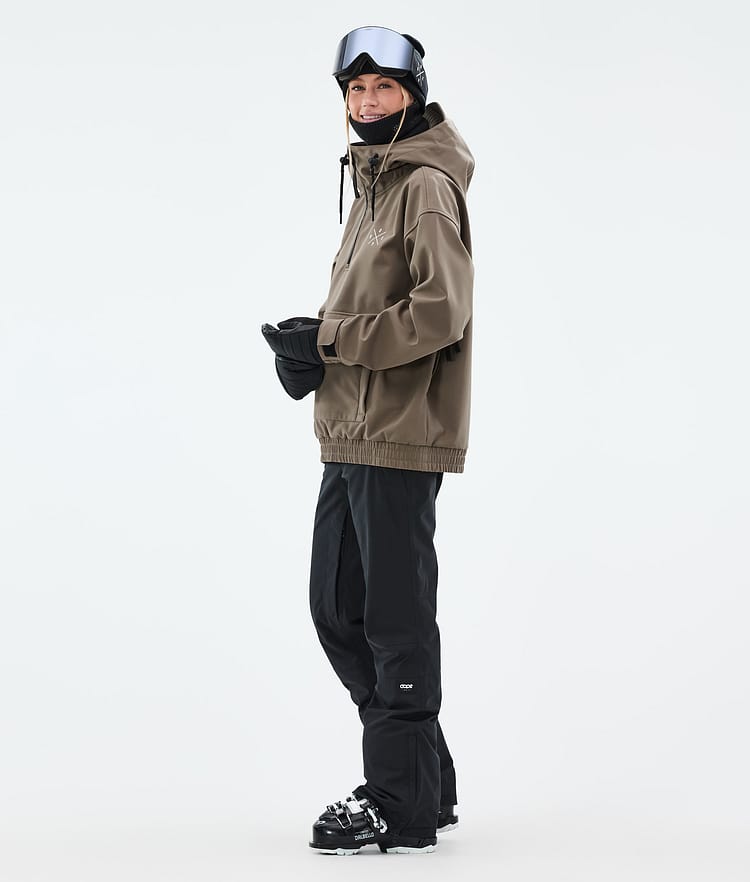Dope Cyclone W Ski jas Dames Walnut, Afbeelding 4 van 9
