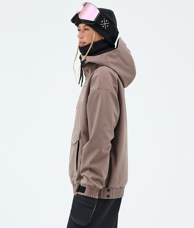 Dope Cyclone W Snowboard jas Dames Walnut, Image 5 of 8
