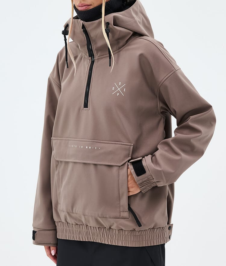 Dope Cyclone W Snowboard jas Dames Walnut, Image 7 of 8