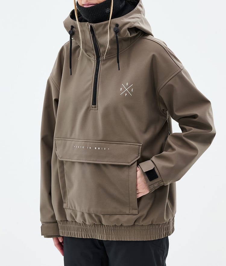 Dope Cyclone W Snowboard jas Dames Walnut, Afbeelding 8 van 9