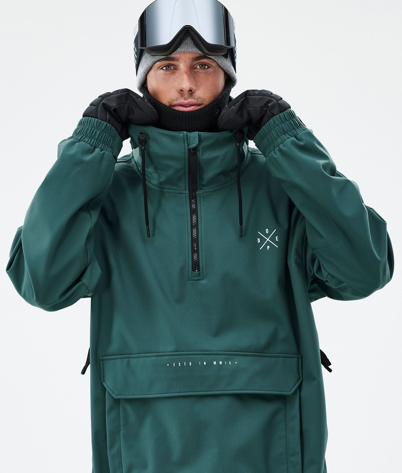 Dope Cyclone Ski Jacket Men Bottle Green, Image 2 of 9