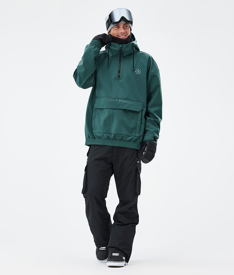 Dope Cyclone Veste Snowboard Homme Bottle Green, Image 3 sur 9