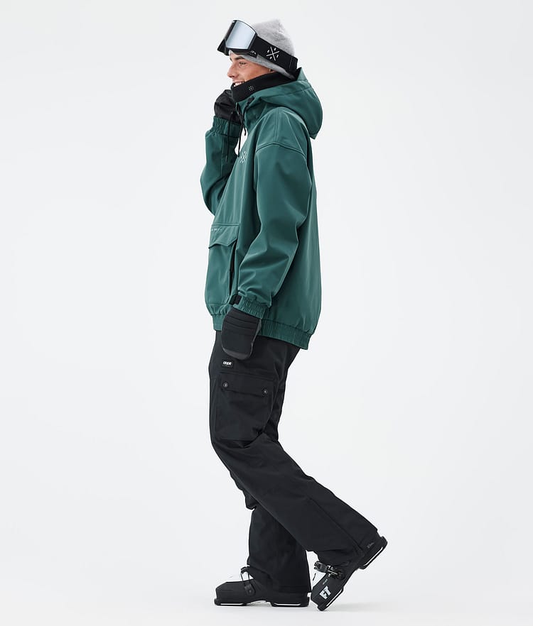 Dope Cyclone Ski Jacket Men Bottle Green, Image 4 of 9