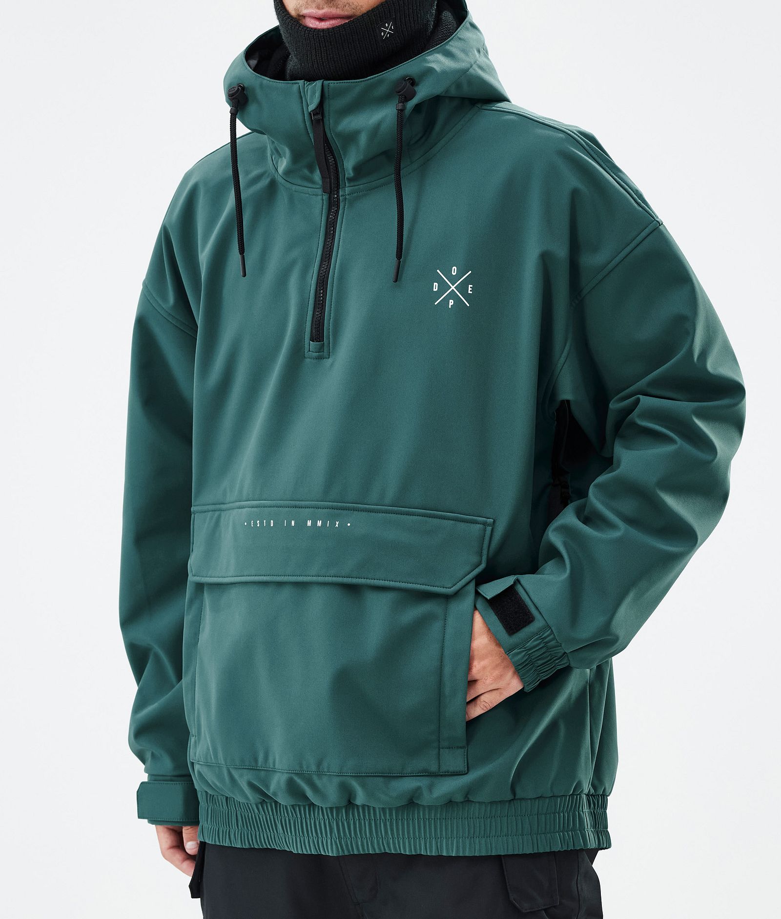 Dope Cyclone Snowboard Jacket Men Bottle Green, Image 8 of 9