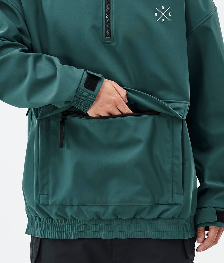 Dope Cyclone Ski Jacket Men Bottle Green, Image 9 of 9