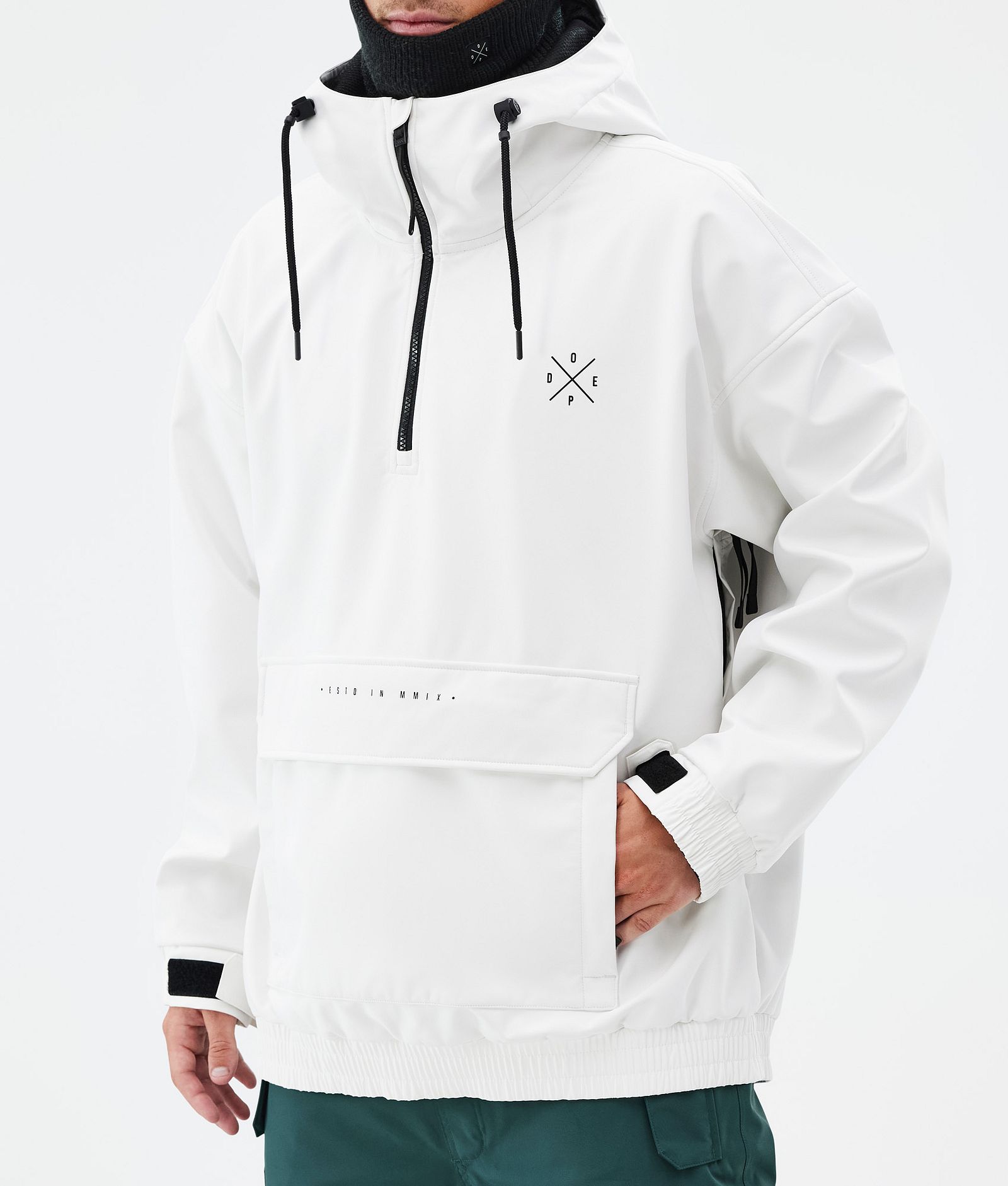 Dope Cyclone Veste de Ski Homme Old White, Image 8 sur 9