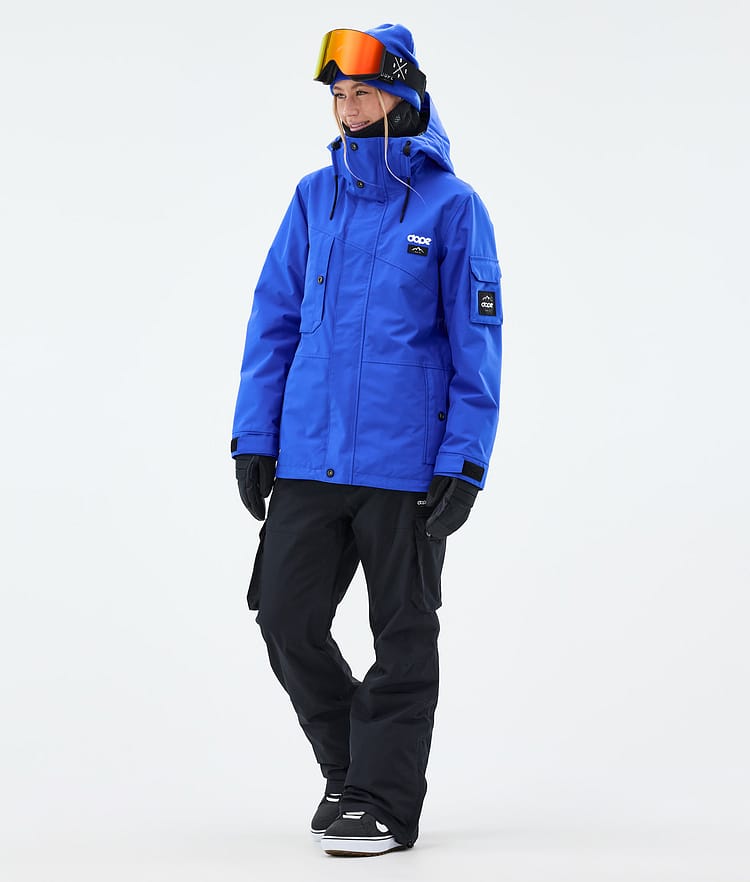 Dope Adept W Snowboard Jacket Women Cobalt Blue Renewed, Image 3 of 10