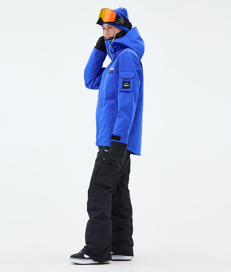 Dope Adept W Snowboard Jacket Women Cobalt Blue Renewed, Image 4 of 10