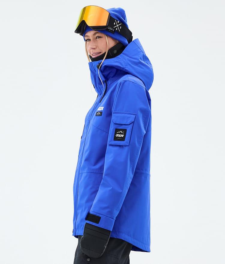 Dope Adept W Snowboard Jacket Women Cobalt Blue Renewed, Image 6 of 10